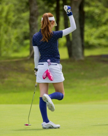 Japanese Lady Golfer, Tokyo