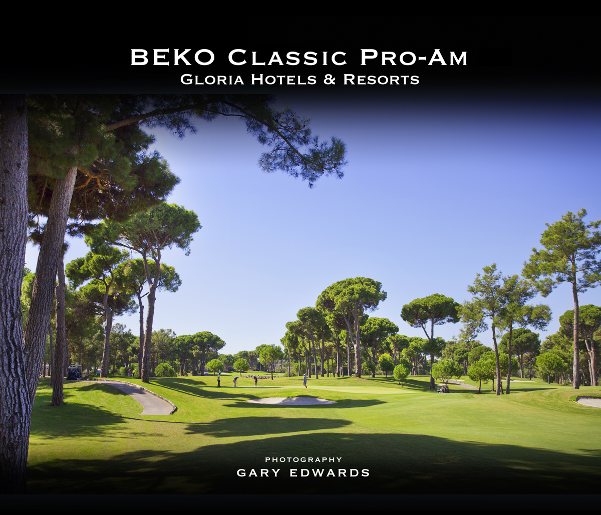 Event Book , Book Cover, Beko Classic Pro-Am, Coffee Table Book, Gary Edwards Photography Golf