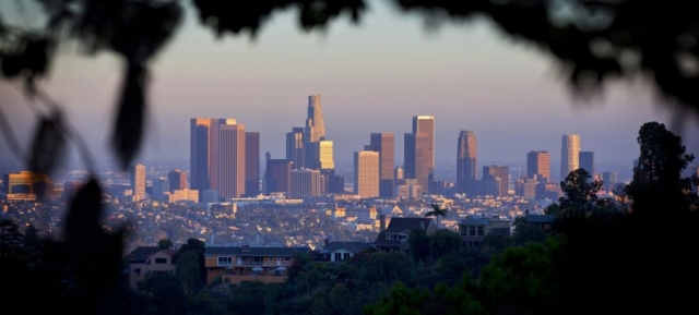Los Angeles, Skyline, USA, downtown LA, Skyscrapers LA