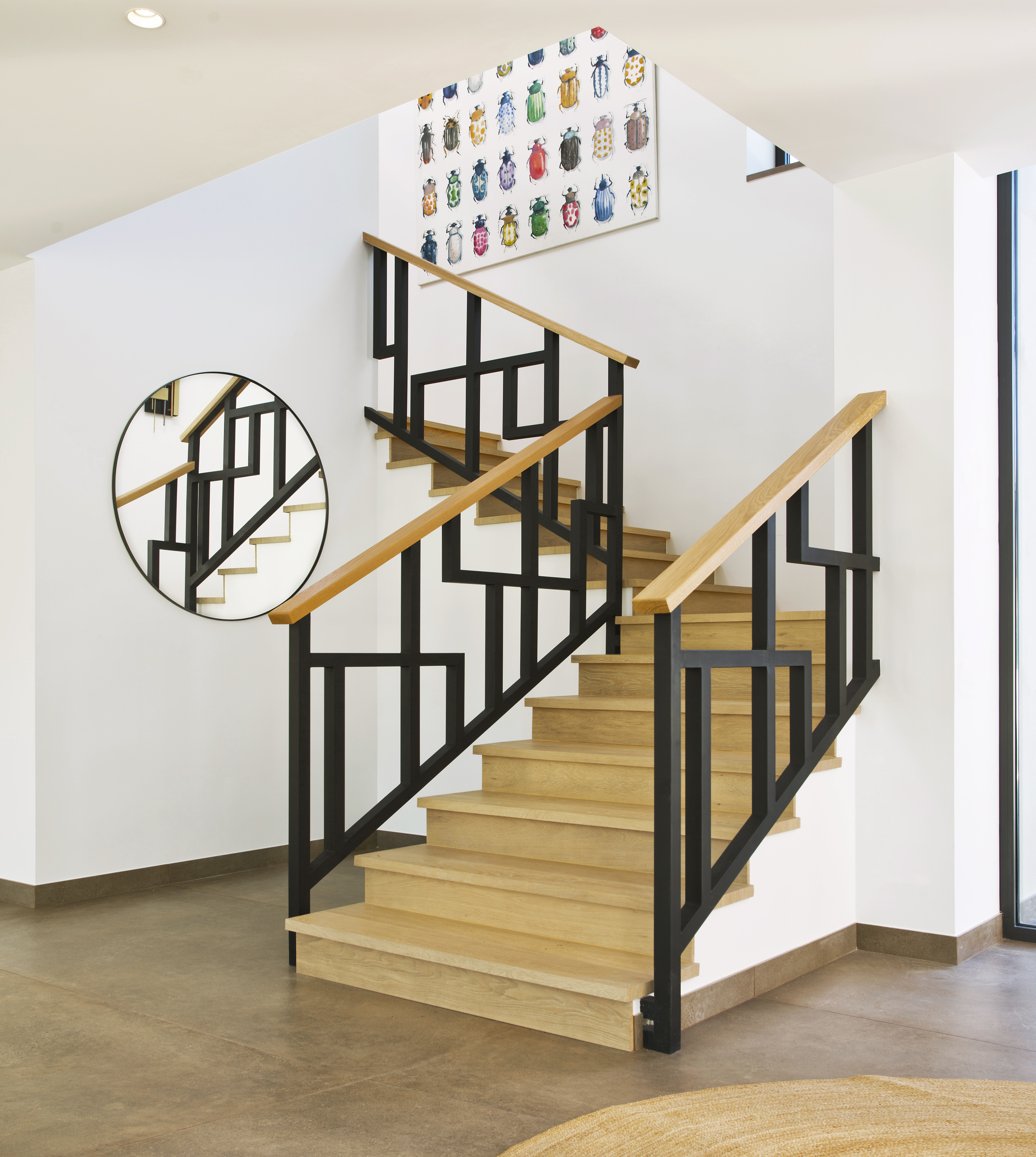 Hand Crafted Staircase in modern new build, Marbella